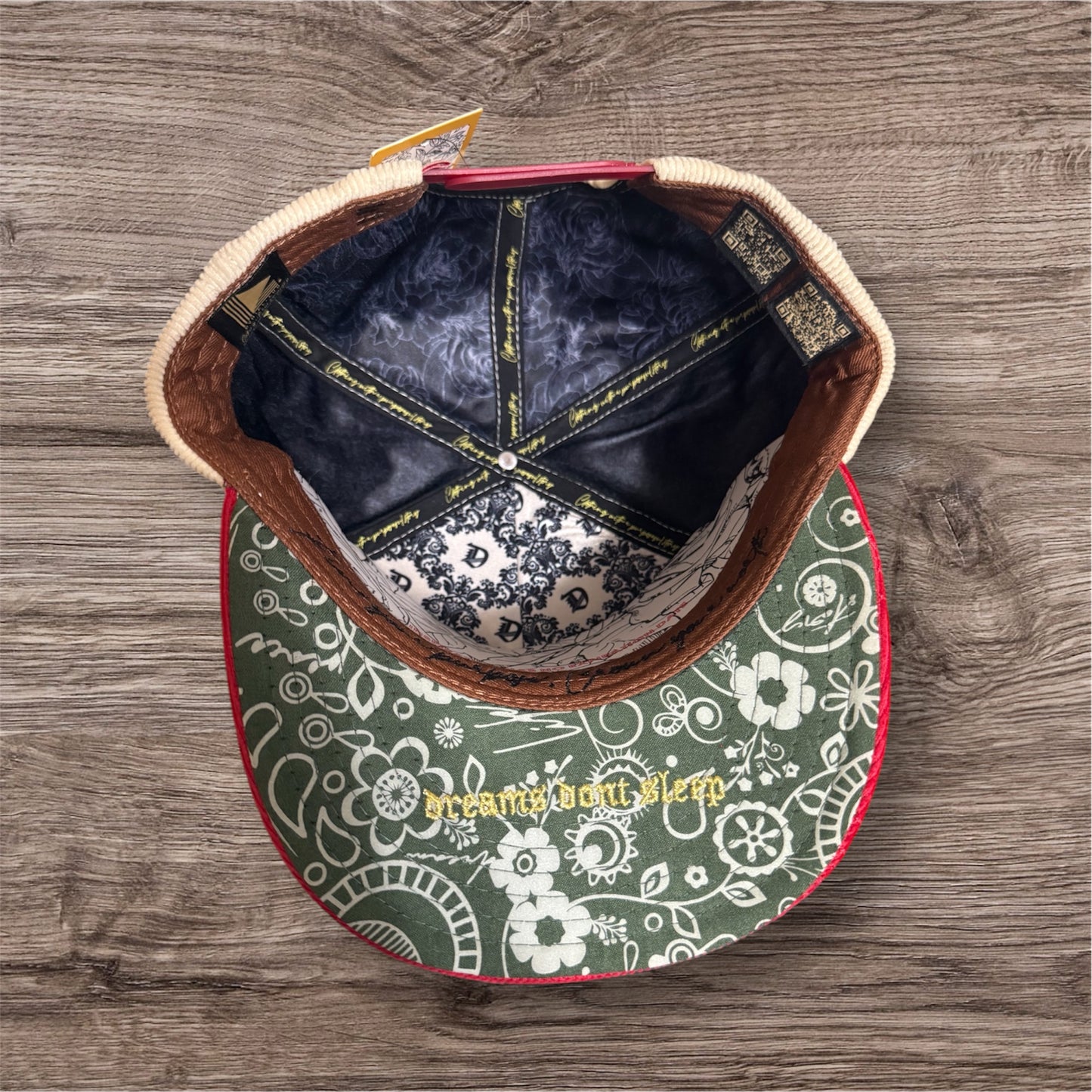 LA Corduroy Snapback Hat