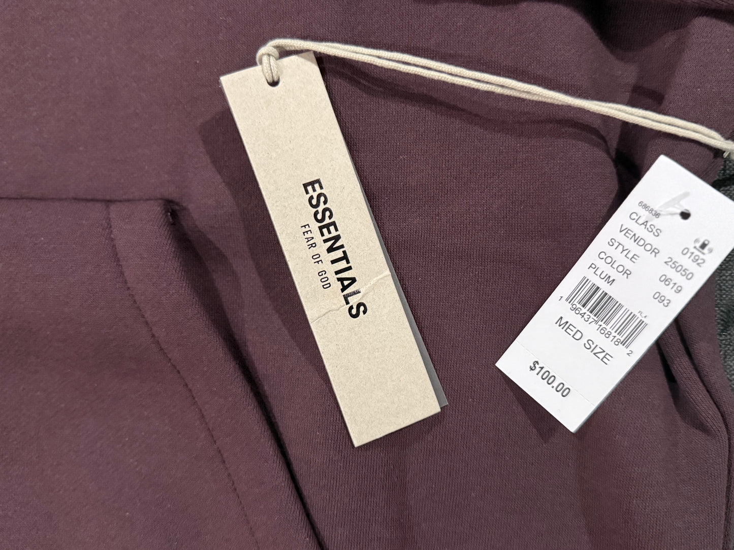 Essentials Fear Of God Hoodie