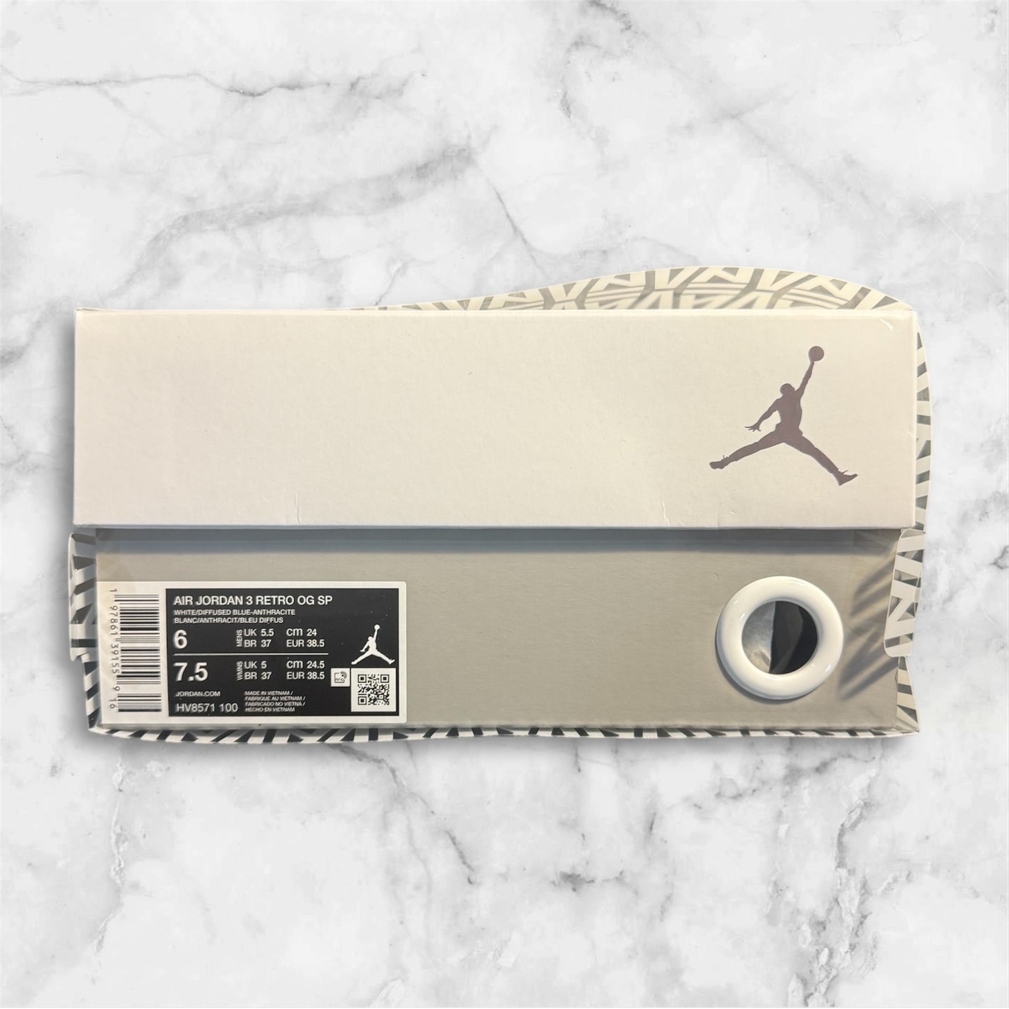 Jordan 3 Retro OG SP A Ma Maniere Diffused Blue