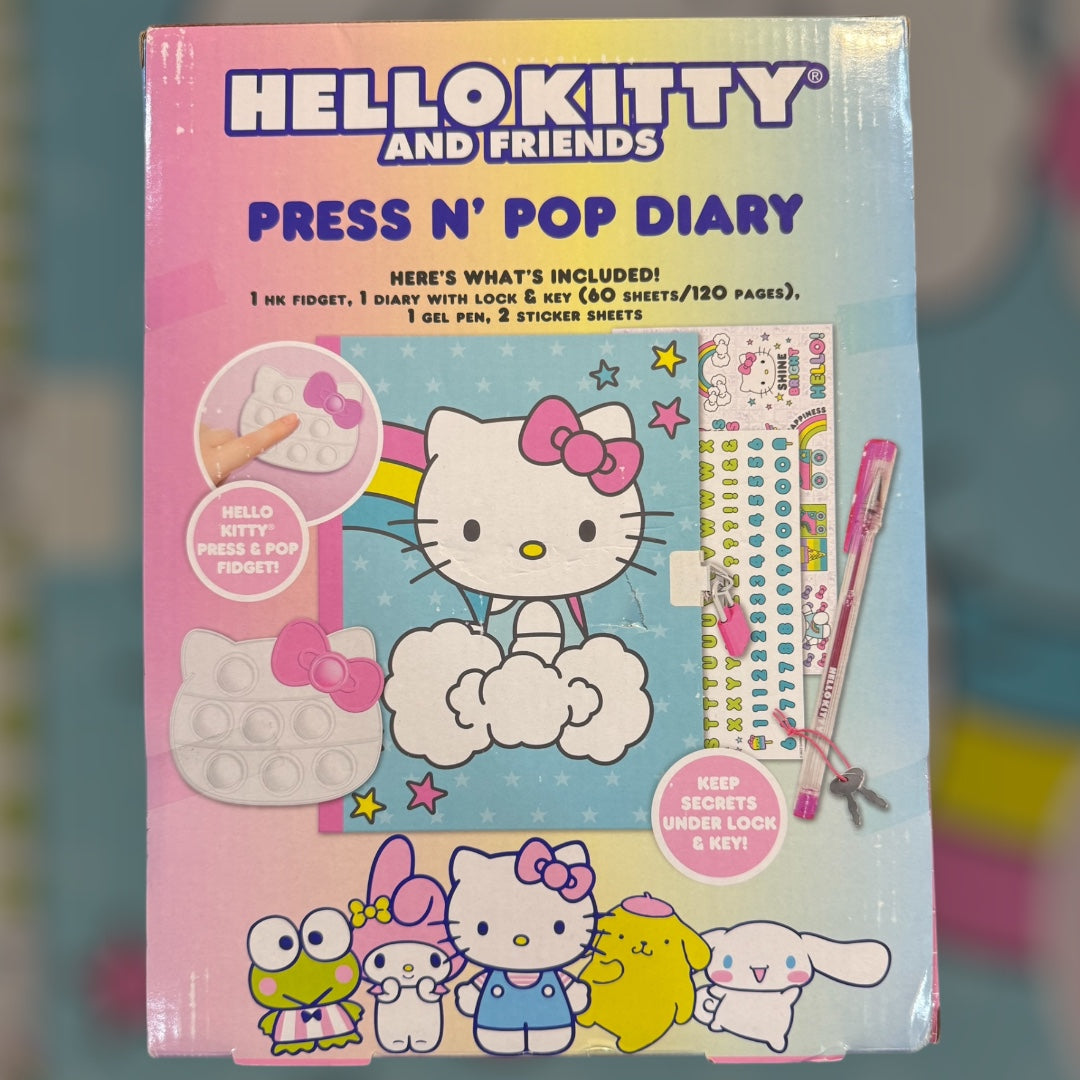 Hello Kitty Press n' Pop Diary