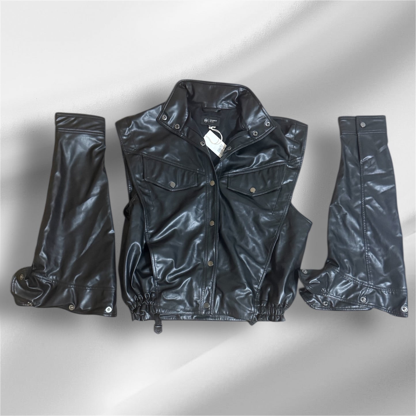 AG Jeans Leather Coat