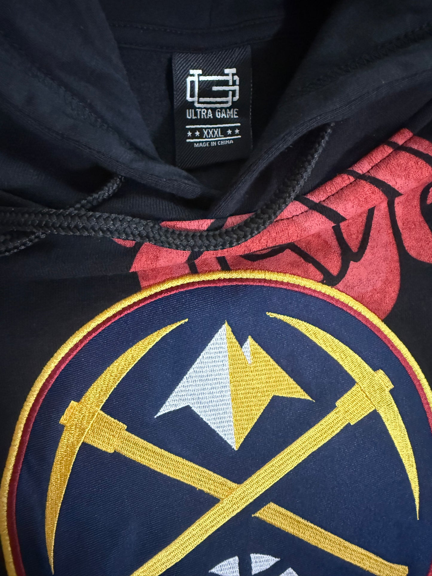 Denver Nuggets Black Hoodie