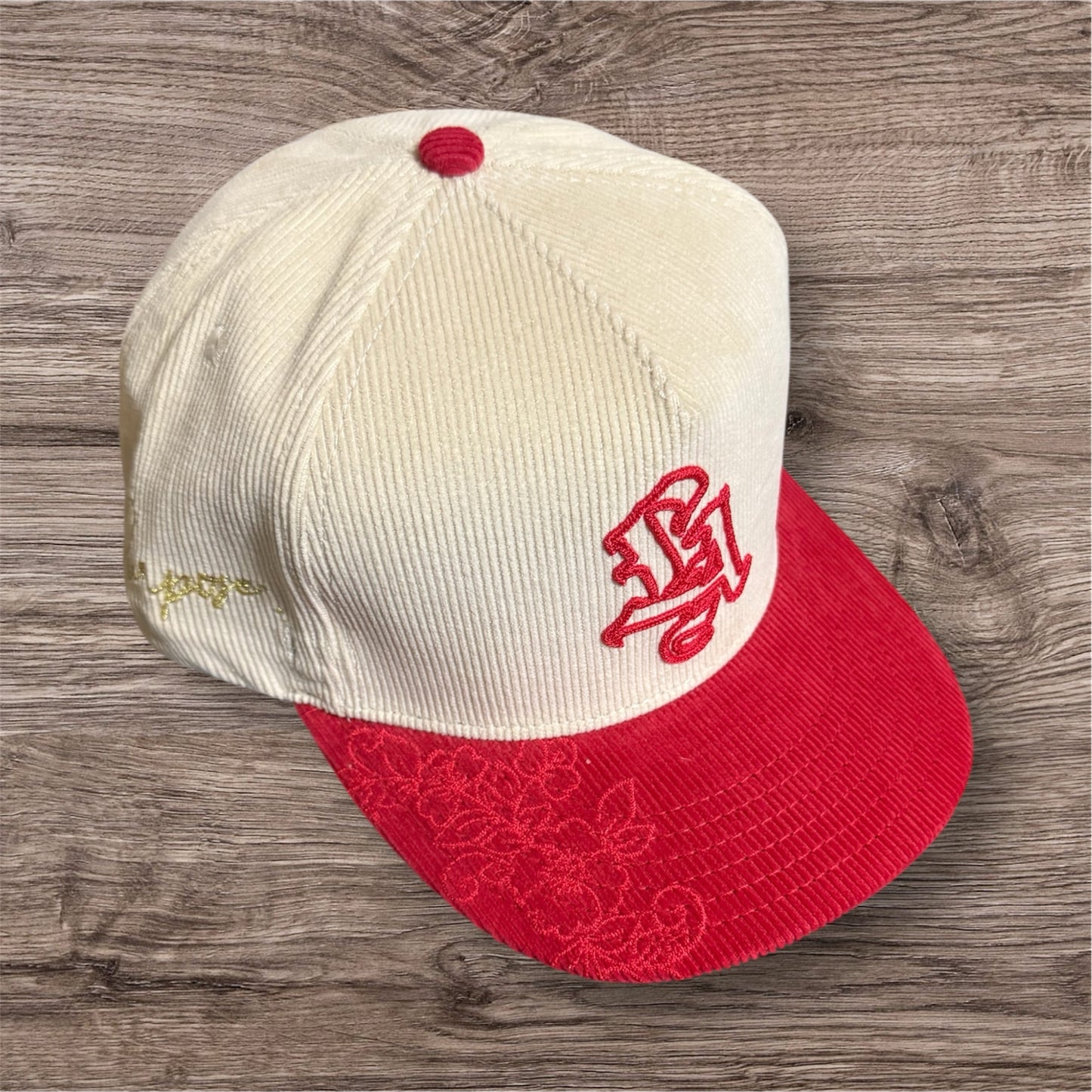LA Corduroy Snapback Hat
