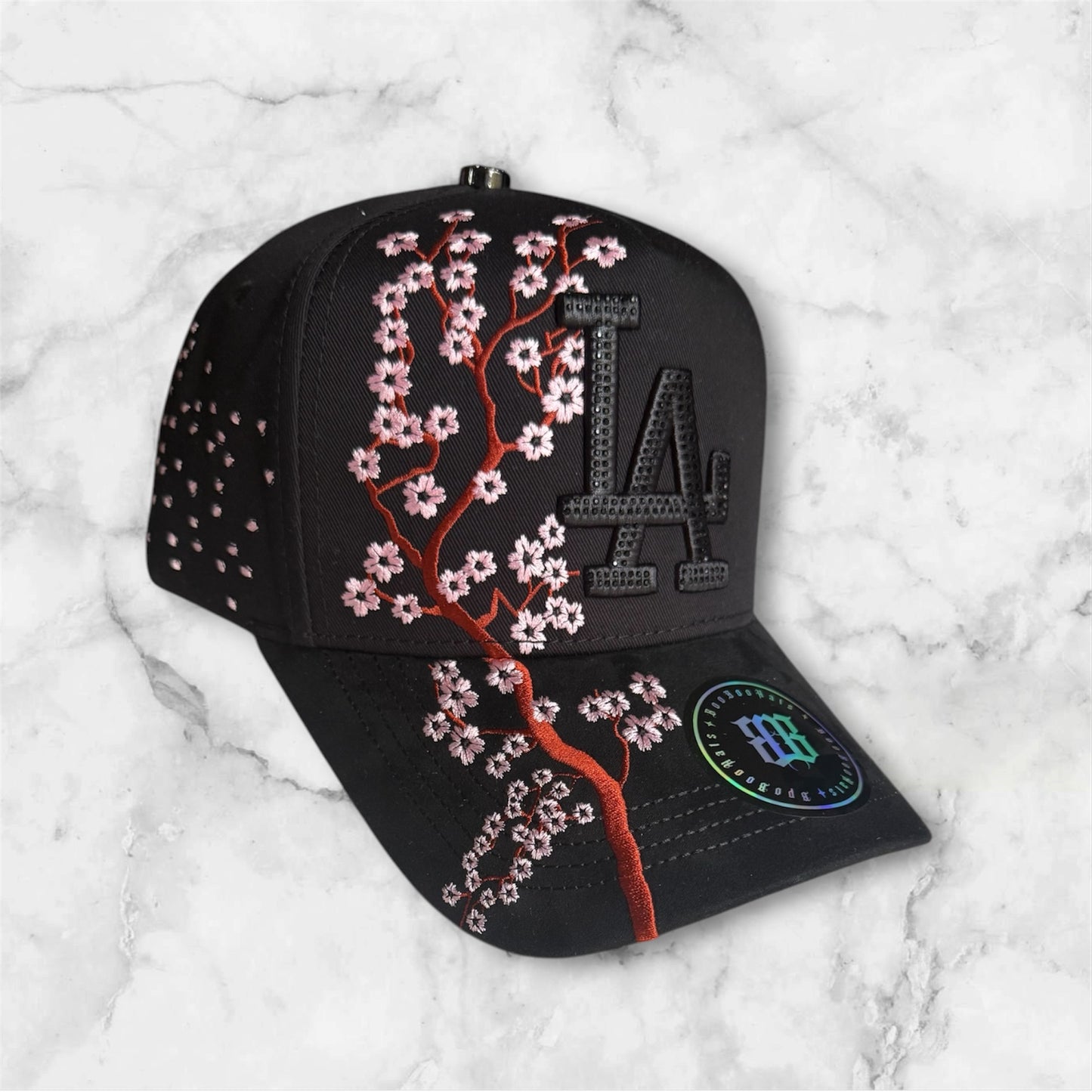 Black LA Dodger Snapback