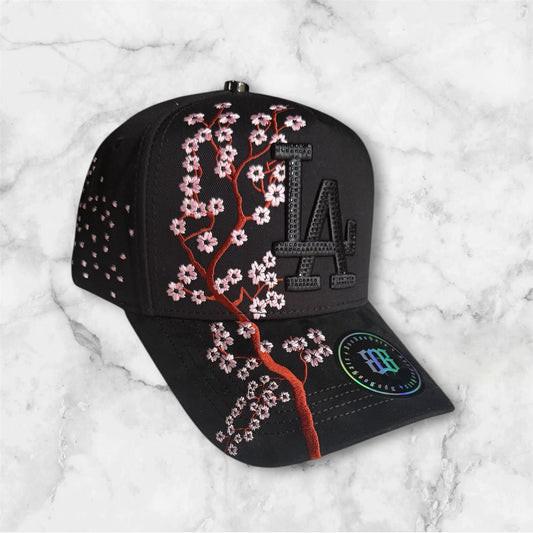 Black LA Dodger Snapback