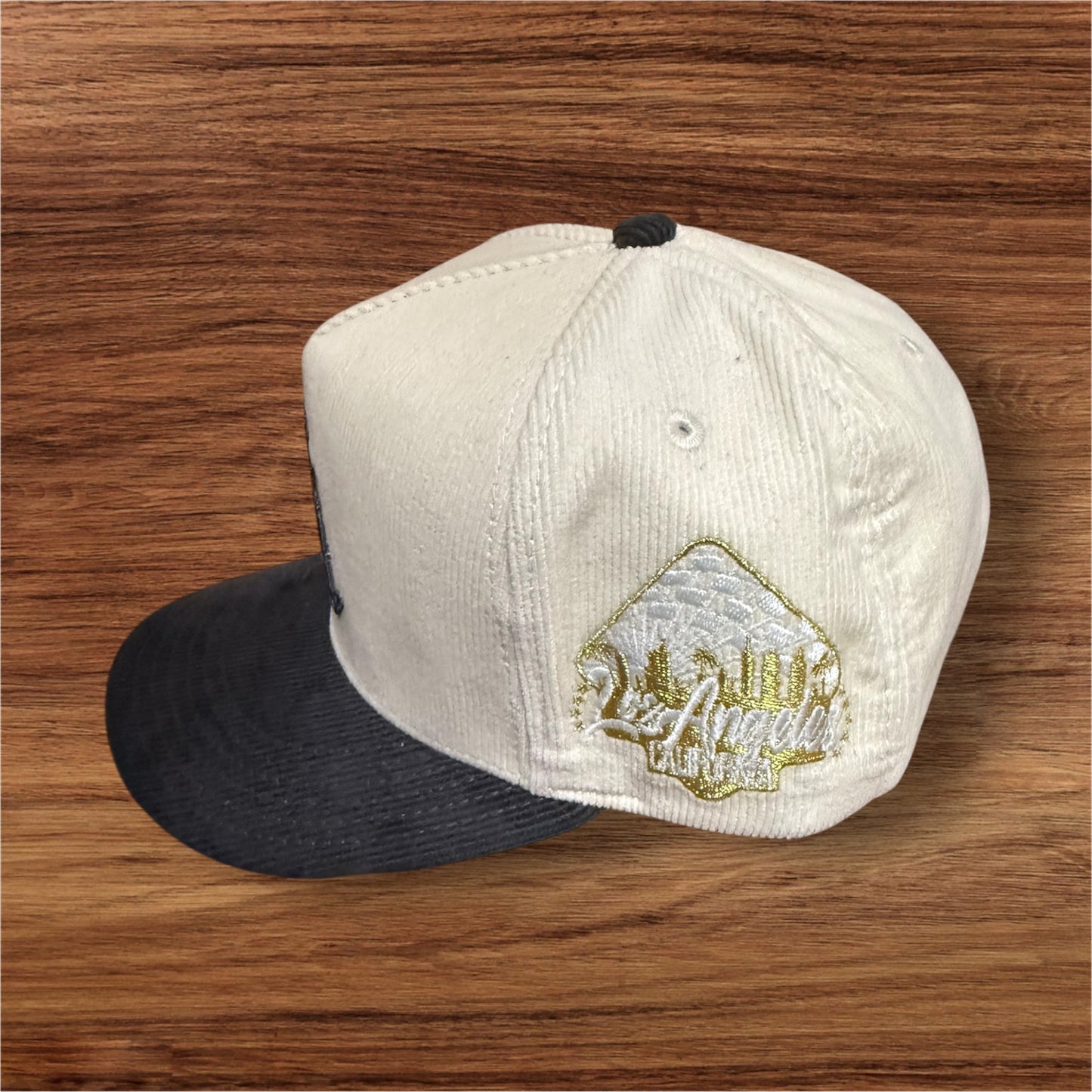 LA Corduroy Snapback Hat