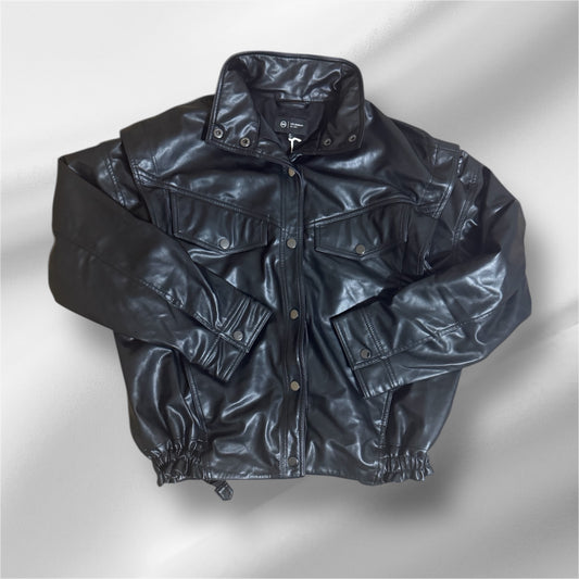 AG Jeans Leather Coat