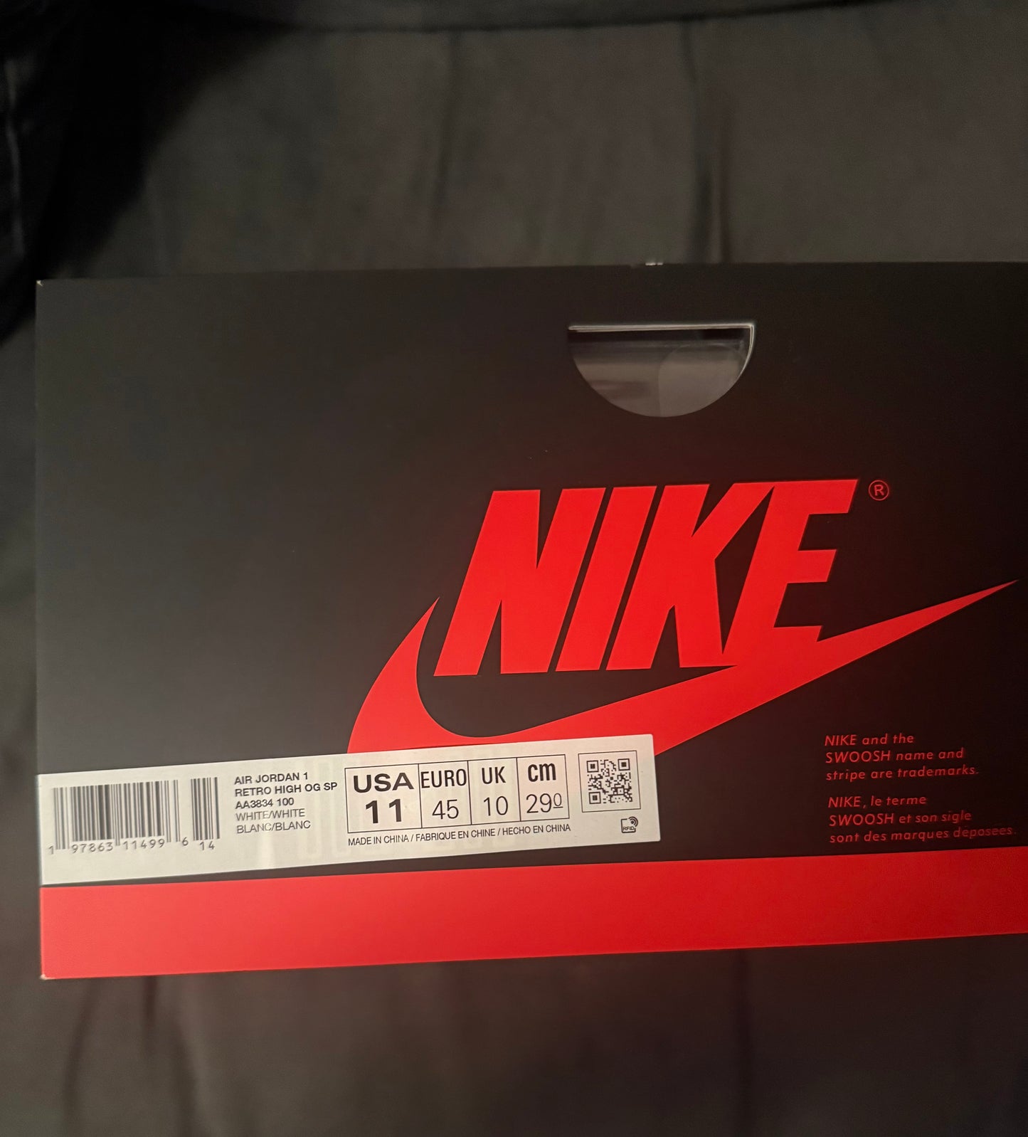 Jordan 1 Alaska Size 11