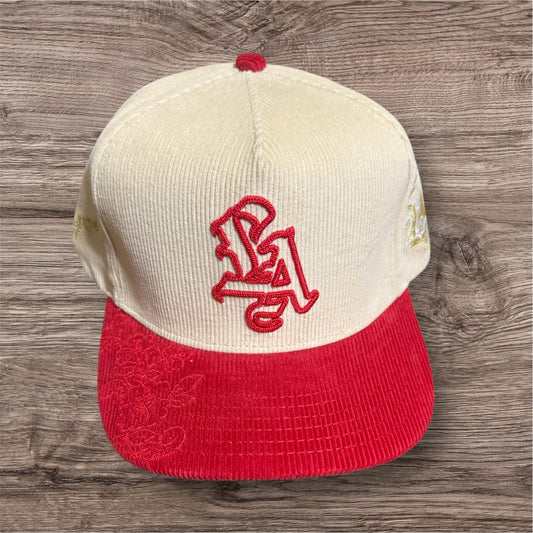 LA Corduroy Snapback Hat