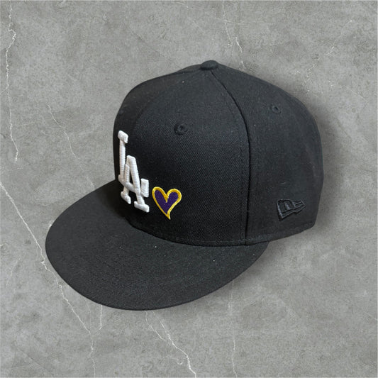 Los Angeles Dodgers Purple Heart Fitted Hat