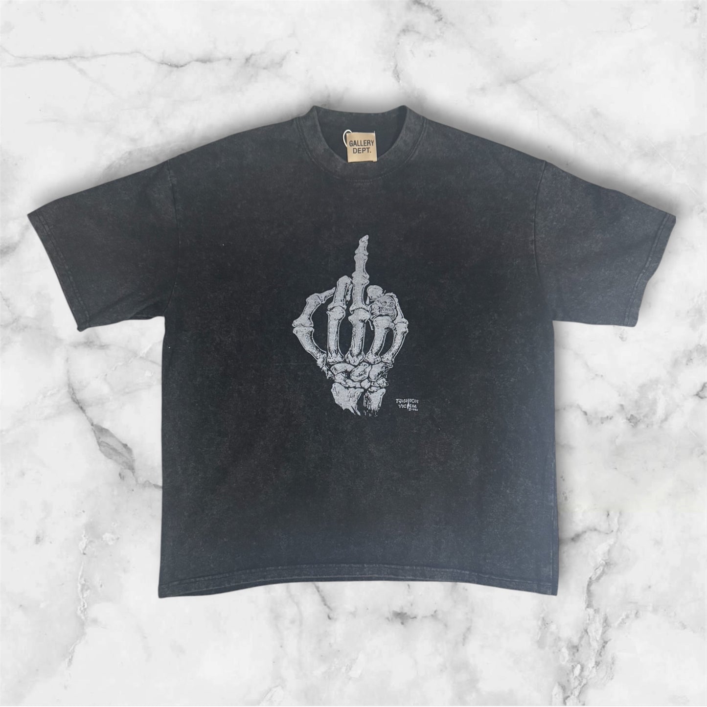 Gallery Dept Skeleton Finger Tee