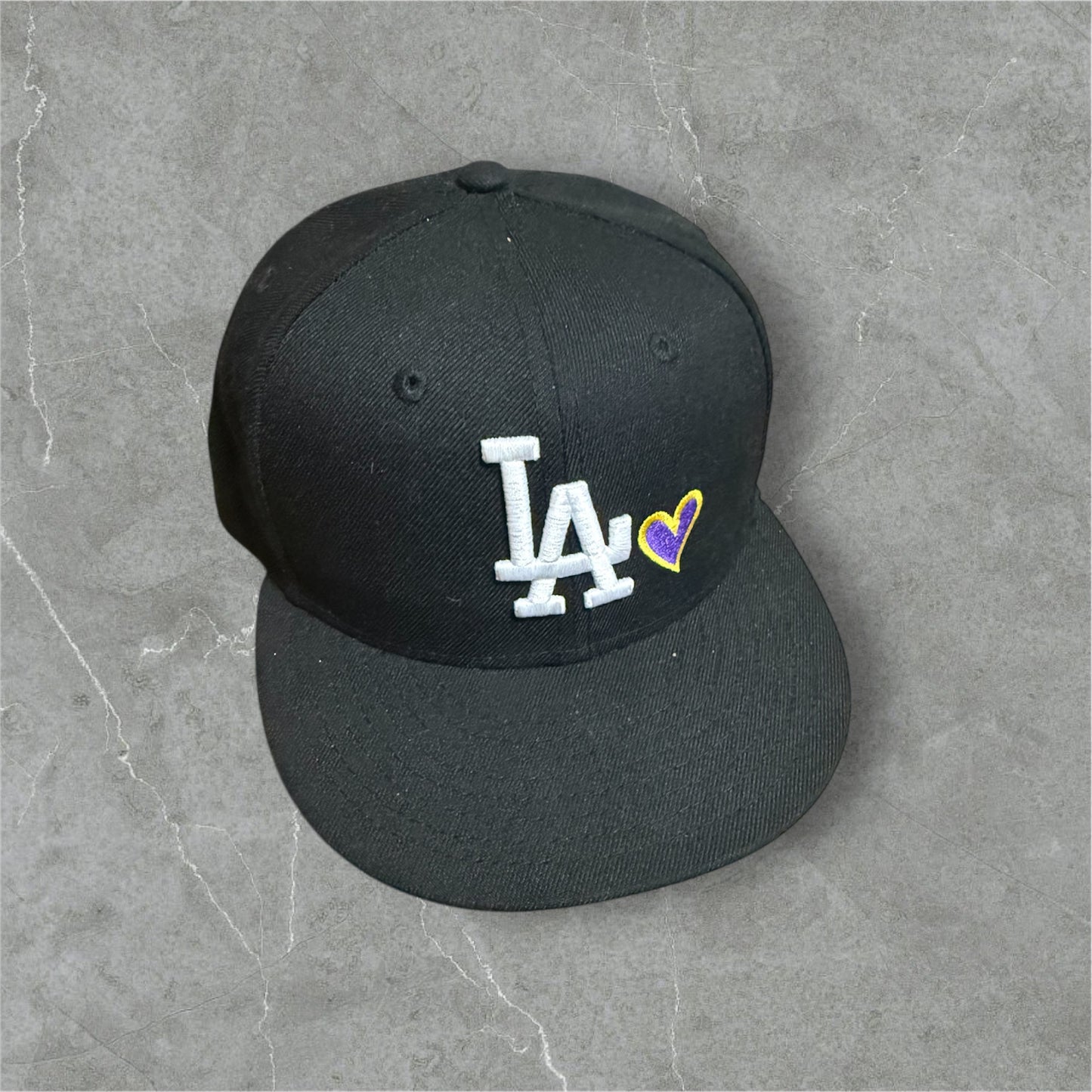 Los Angeles Dodgers Purple Heart Fitted Hat