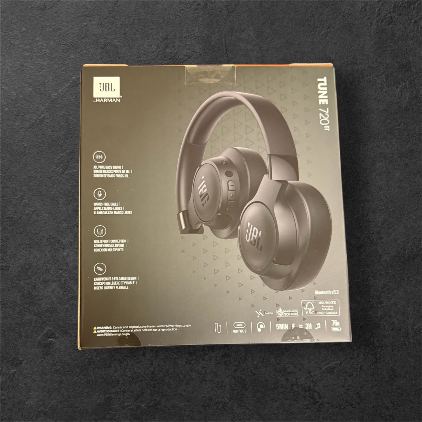 JBL 720BT Headphones