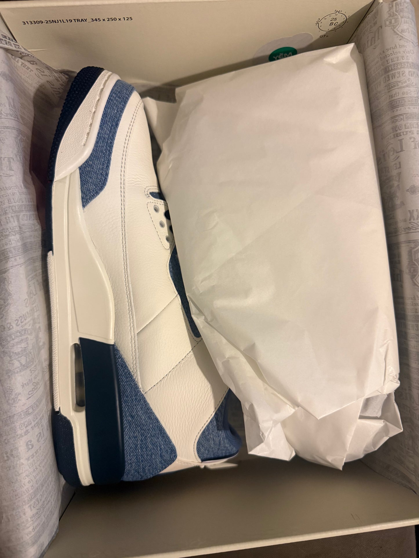 Jordan 3s Levis