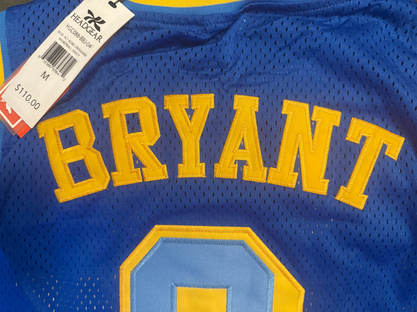 Kobe Bryant + Nipsey Hussle Collabo Jersey