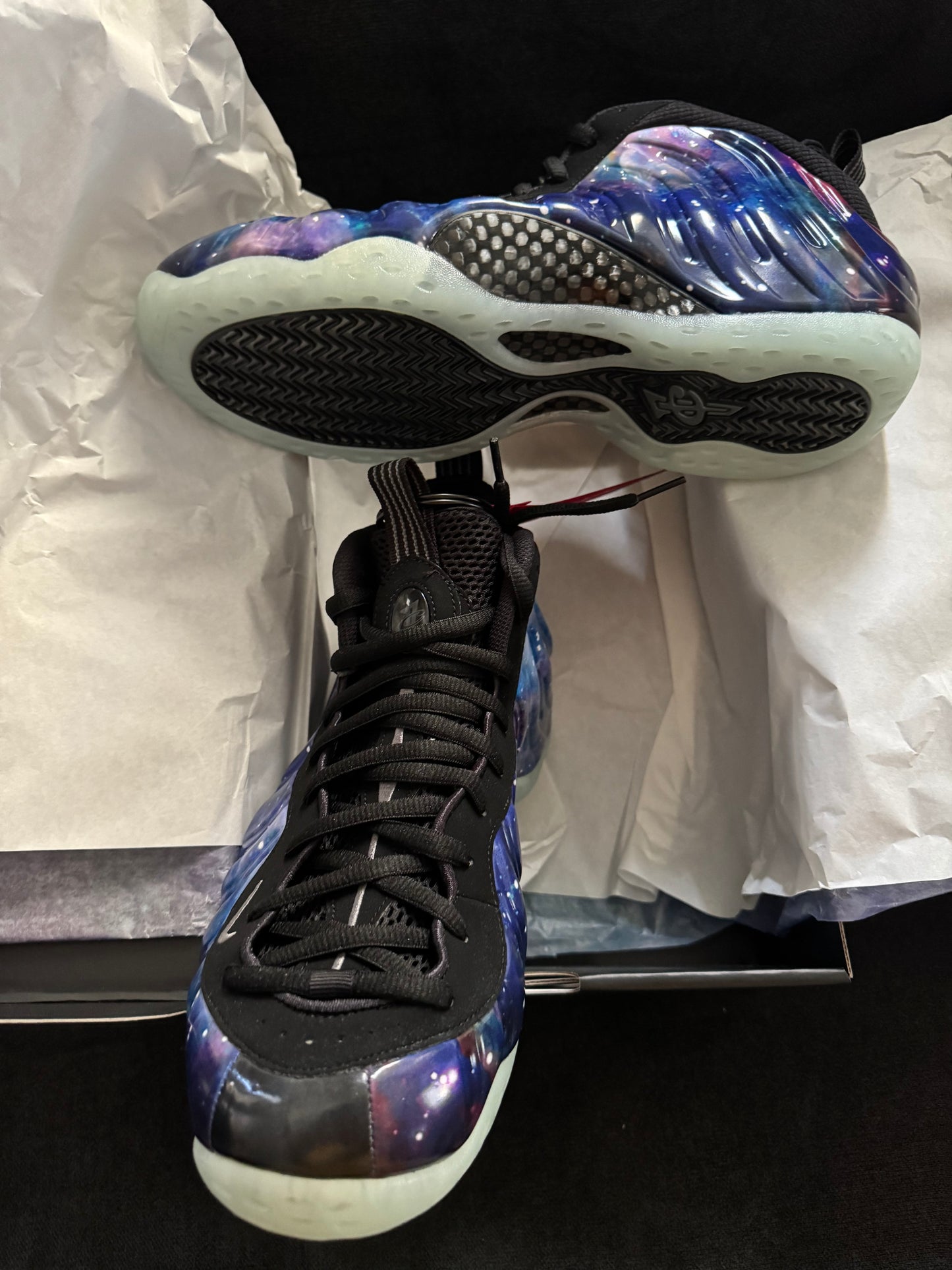Nike Foamposite Galaxy Shoes